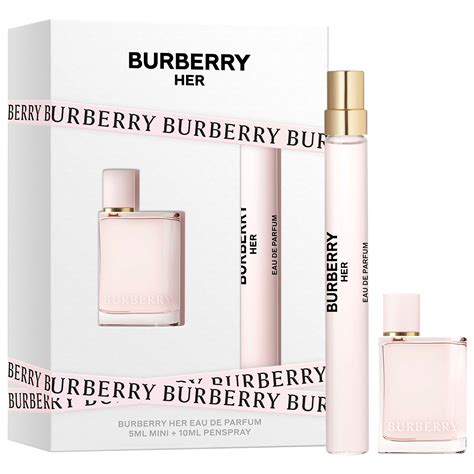 burberry her mini set|burberry her mini perfume.